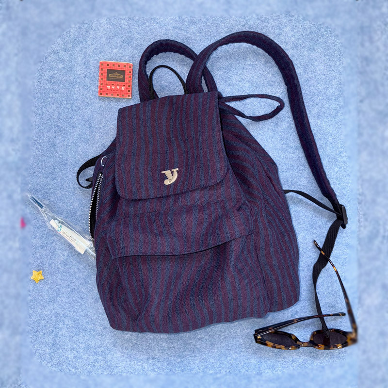 ★YEOMIM★ mini day backpack (purple wave)