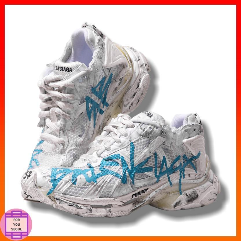 ★BALENCIAGA★メッシュアンドナイロンランナースニーカー