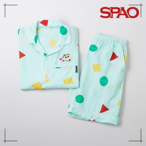 SPAO クレヨンしんちゃん 半袖パジャマ (MINT) 韓国限定