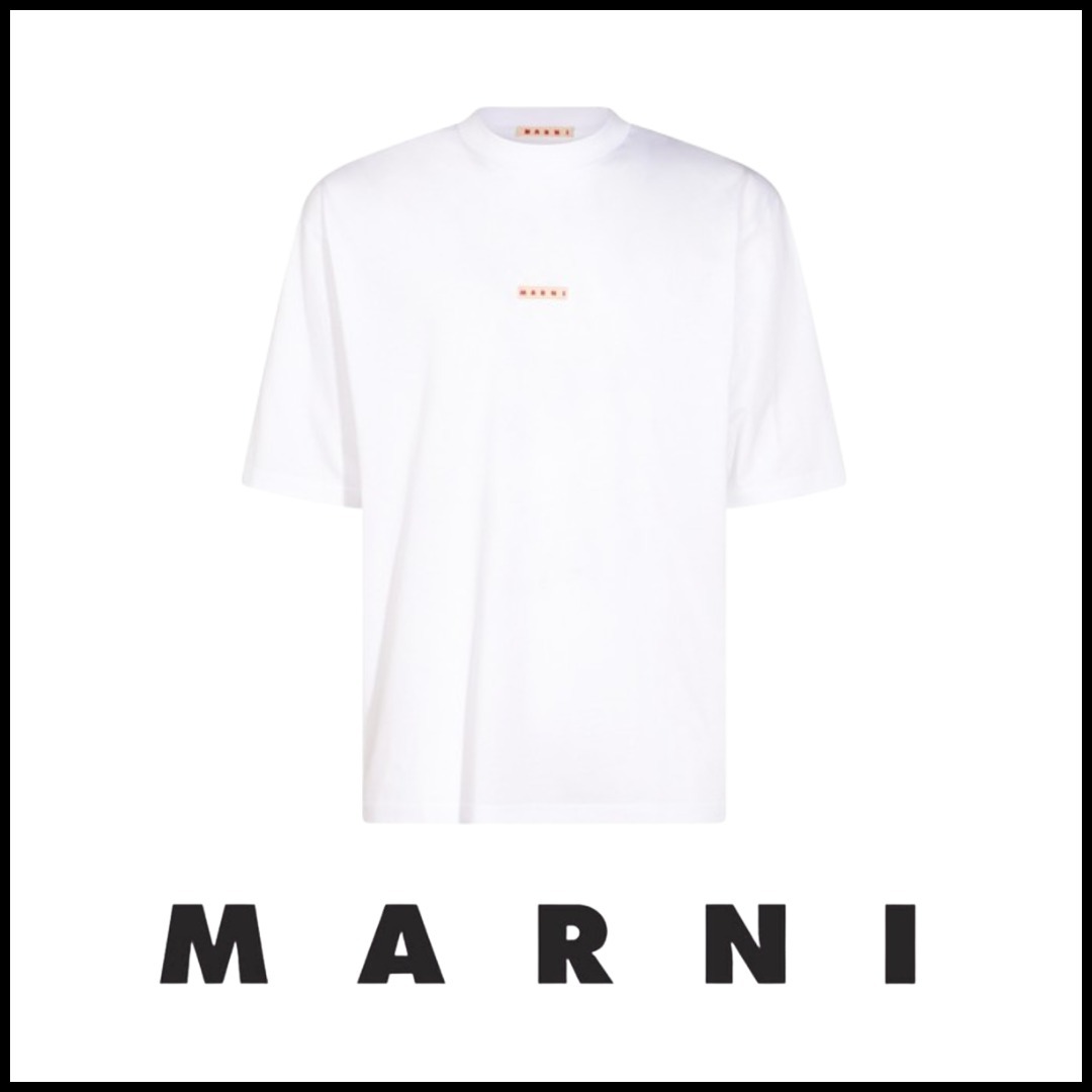 【関税・送料込】MARNI コットン Tシャツ マルニラベル
