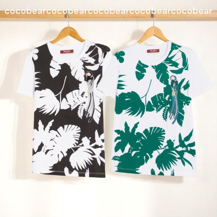 Max Mara Studio☆[ウォン] コットン ジャージー Tシャツ