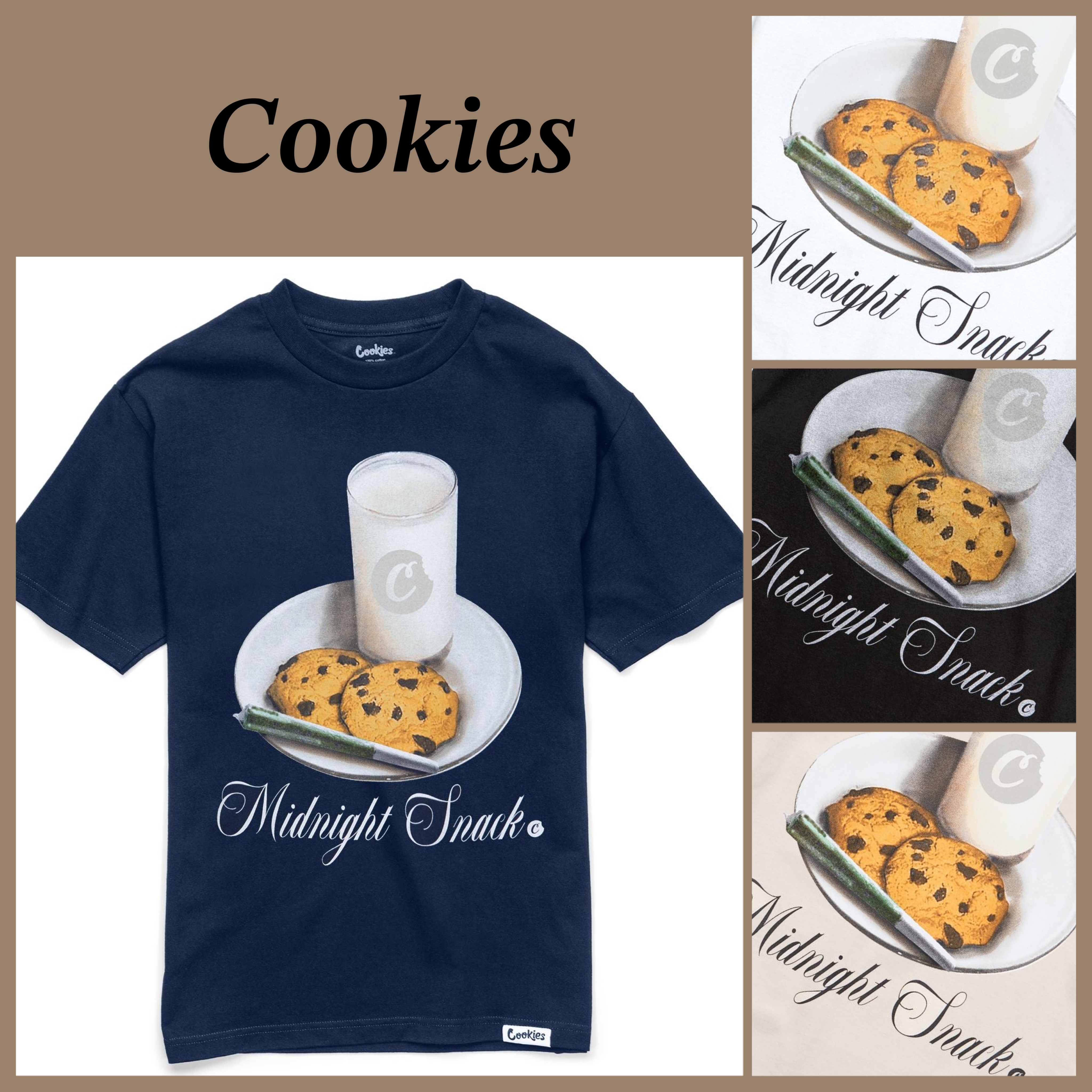 【 Cookies 】Midnight Snack Tee Tシャツ