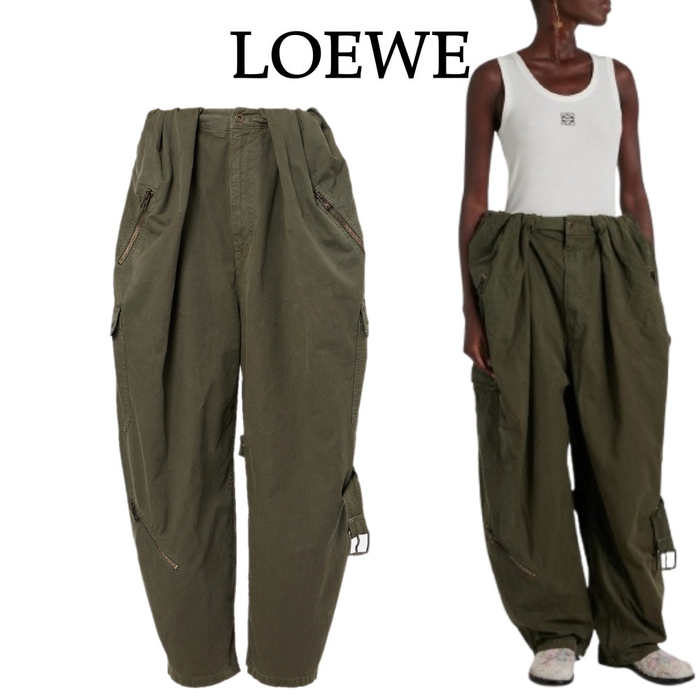 【Loewe】コットンカーゴパンツ