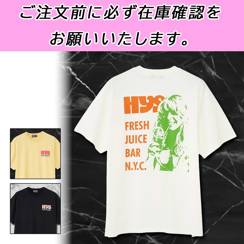 国内配送★HYSTERIC GLAMOUR★FRESH JUICE BAR Tシャツ