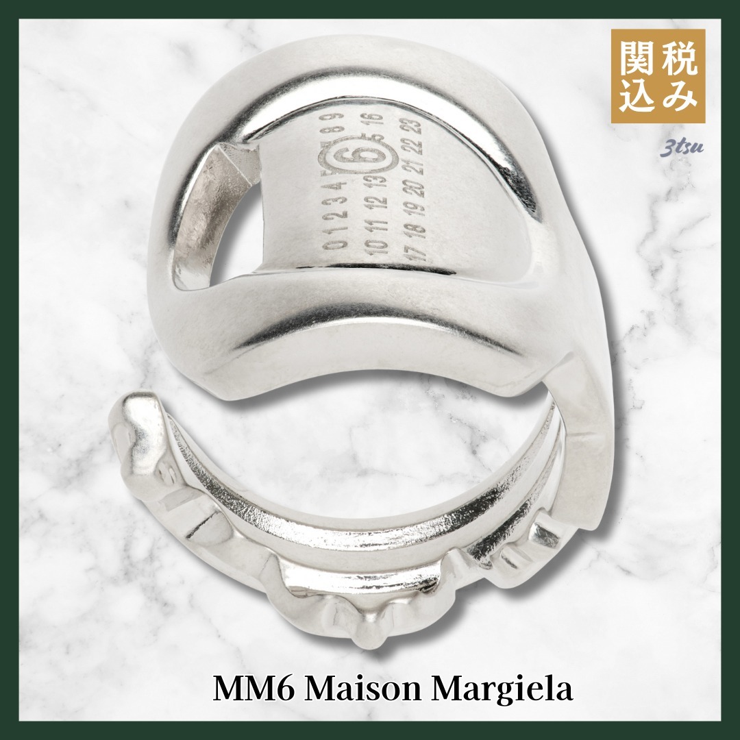 MM6 MAISON MARGIELA★Key オープンリング シルバー 指輪 メンズ