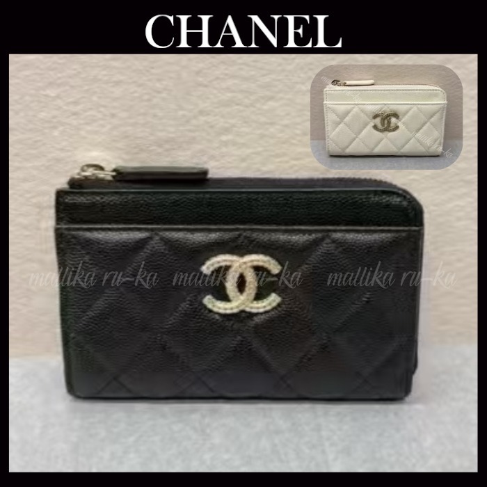 限定CCロゴ♡25A【CHANEL】フラグメントケース ミニ財布