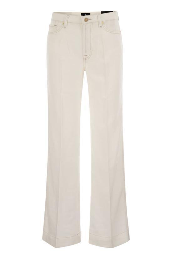 パンツ 7 FOR ALL MANKIND Women Straight Pants JSDEC850BC WHITE