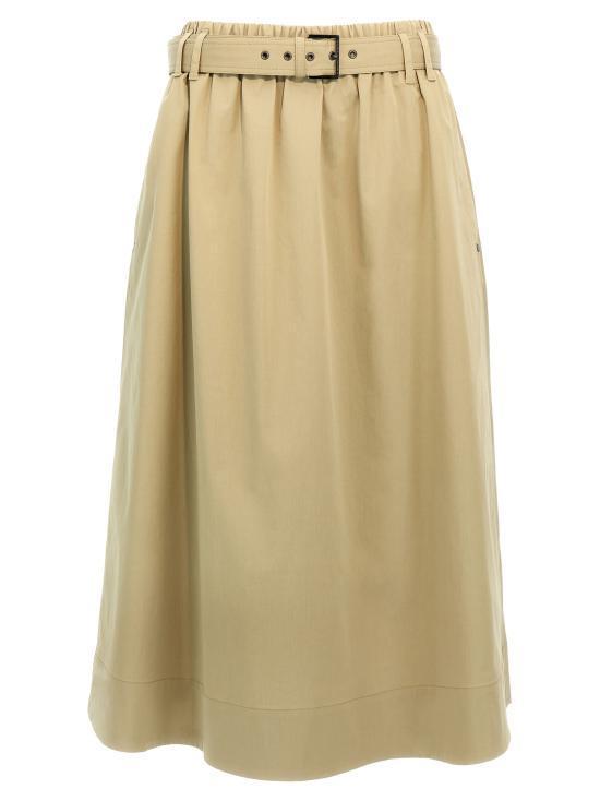 スカート BRUNELLO CUCINELLI Women Mid Skirts ML138G3753C2874 Green