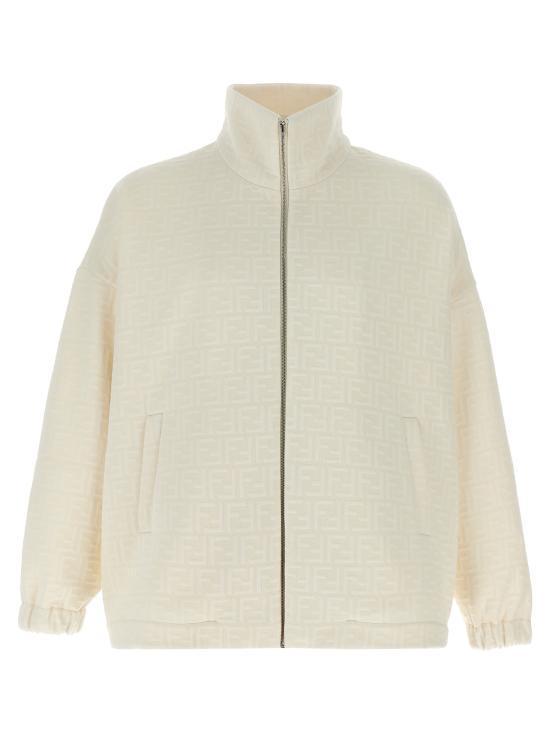 Tシャツ・カットソー FENDI Men Hoodies FAF743AU8OF1BJD White