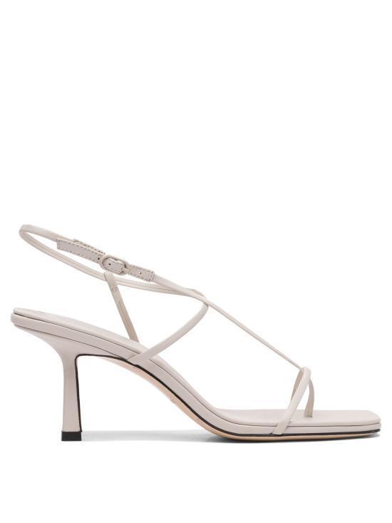サンダル・ミュール STUDIO AMELIA Women Sandals F728CFSCROSS FRONT 70STN White