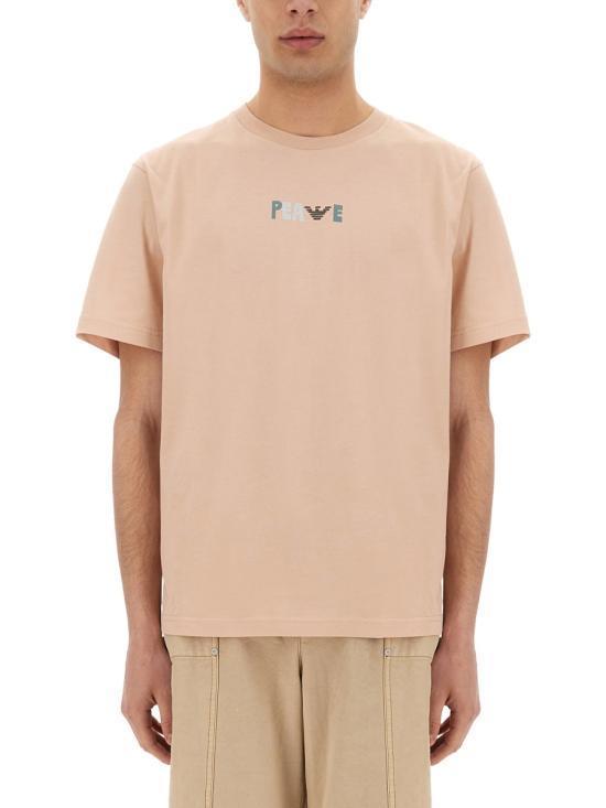 Tシャツ・カットソー EMPORIO ARMANI Men T Shirts EM001717AF14836F4033 BEIGE