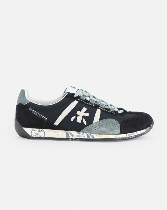 スニーカー PREMIATA Men Sneakers JACKYX VAR 7496 NAVY Blue