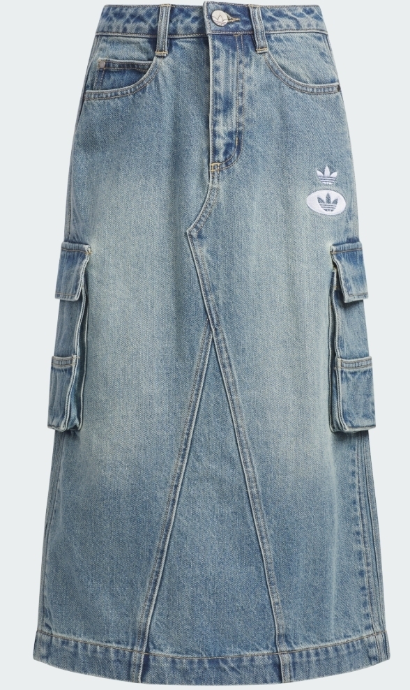 ★adidas/レーシング Vデーデニム スカート★