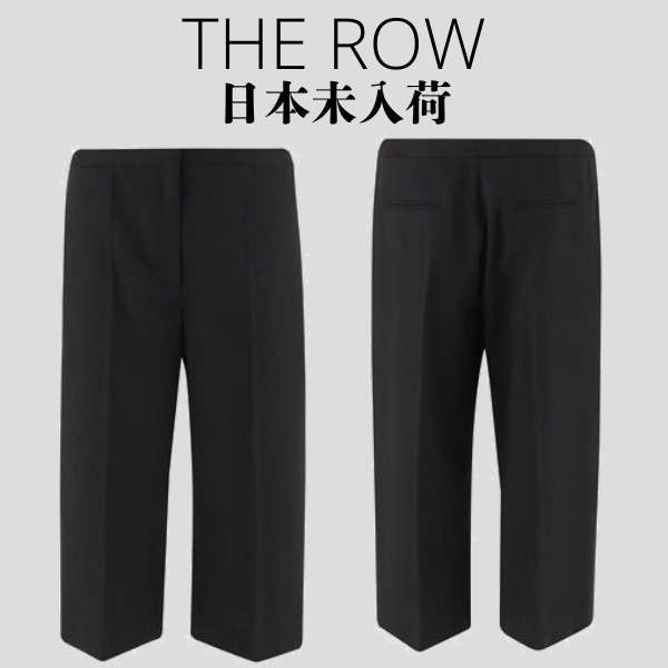 THE ROW ザ・ロウ☆日本未入荷 ウール パンツ 黒