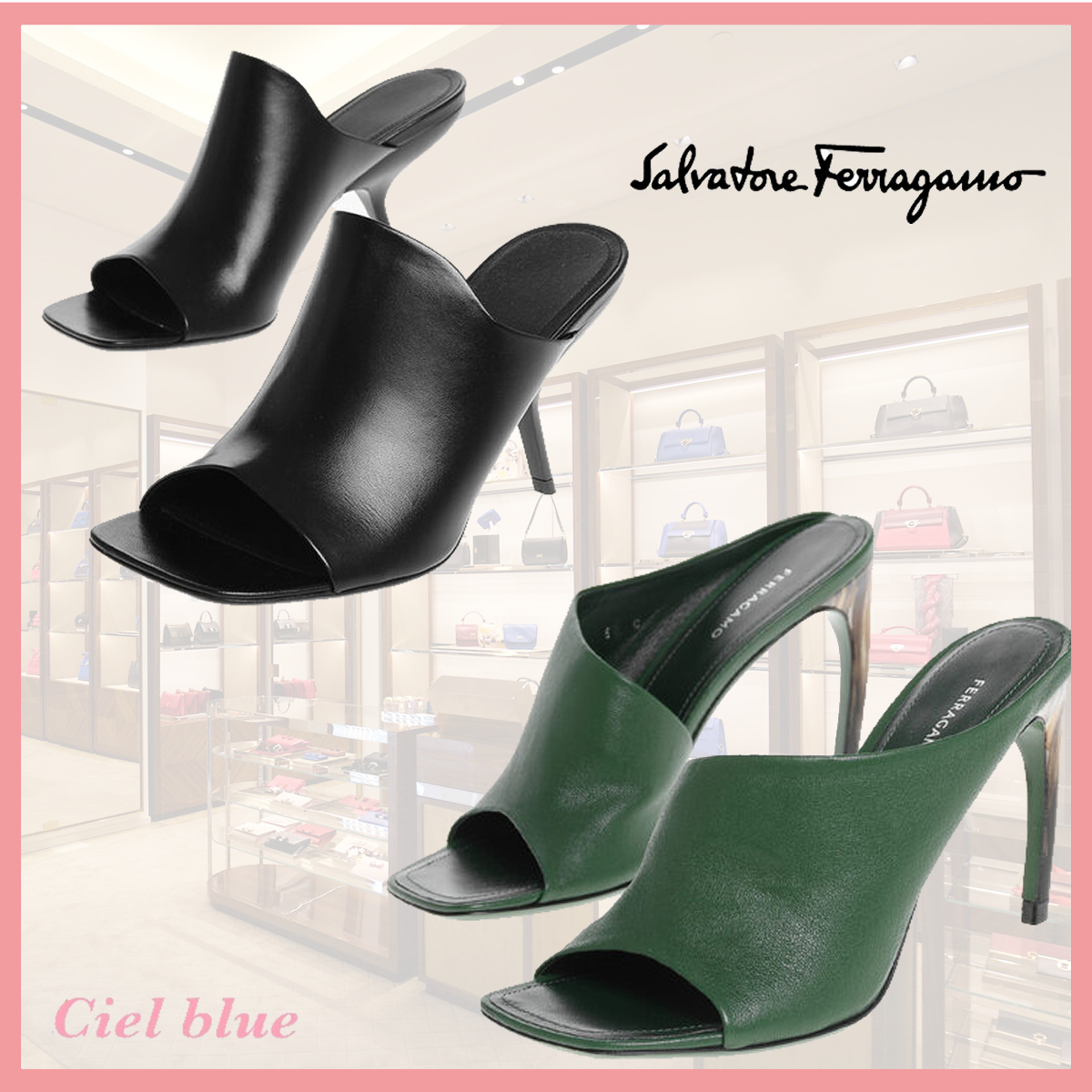 ♡送料関税込♡Salvatore Ferragamo ERA サンダル 2色