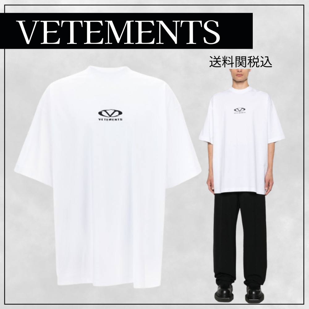 送料関税込【VETEMENTS】「オーバルロゴ」Tシャツ