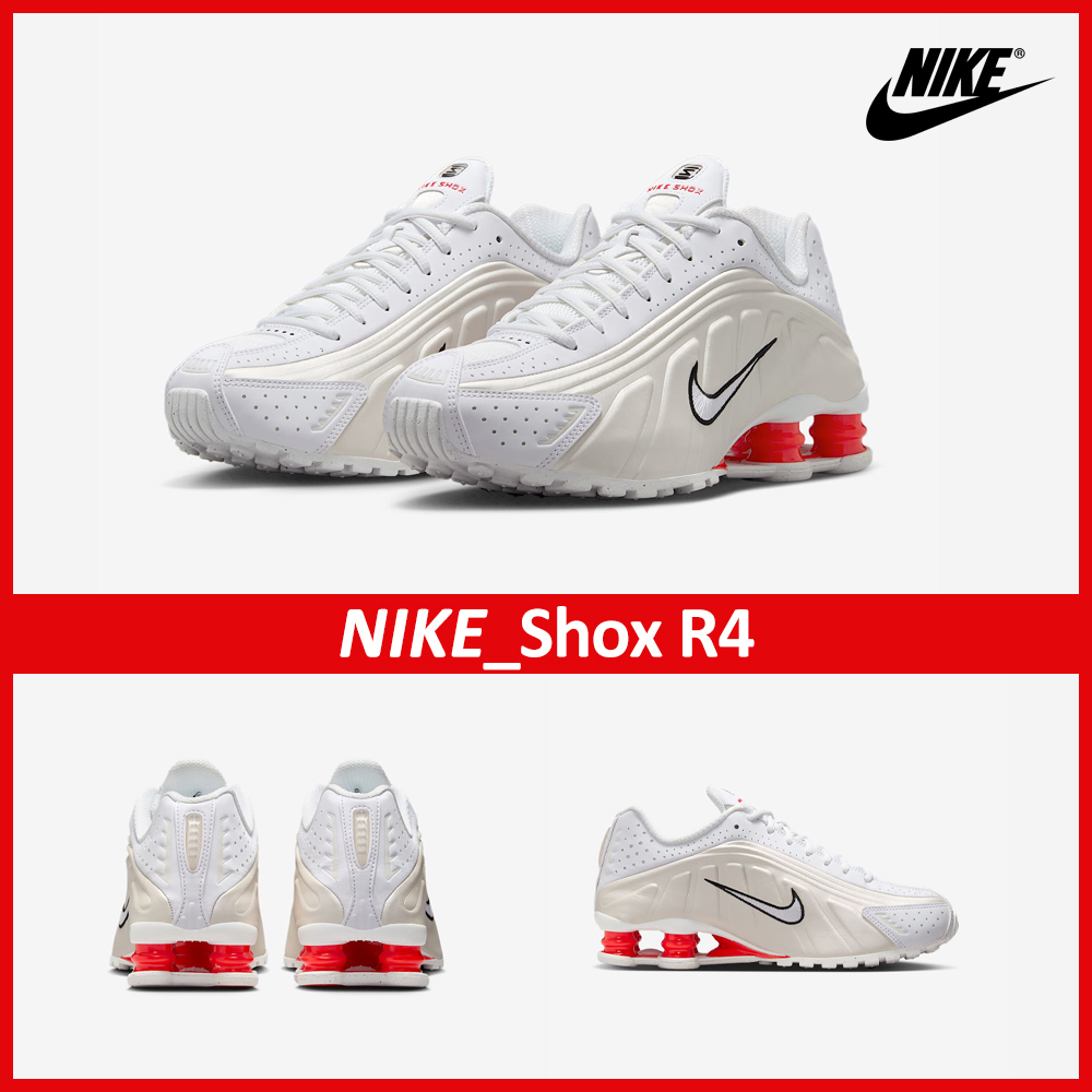 ★NIKE★シャックス R4 White Phantom Picante Red