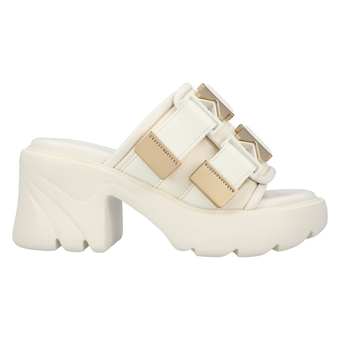 サンダル・ミュール Bottega Veneta Flash Mule White