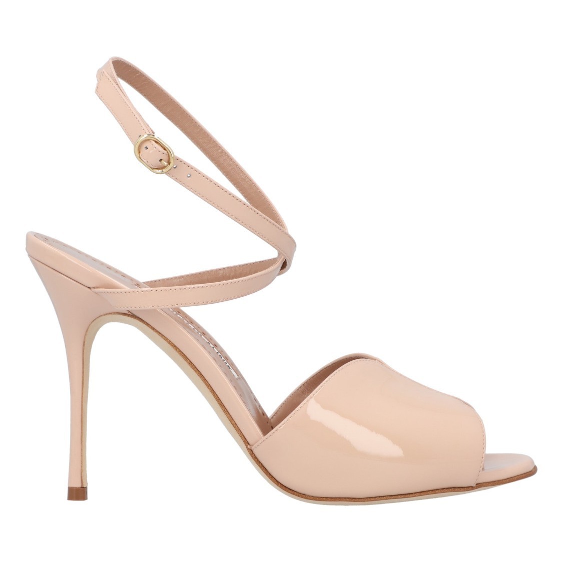 サンダル・ミュール Manolo Blahnik Hourani 105 Sandal Beige