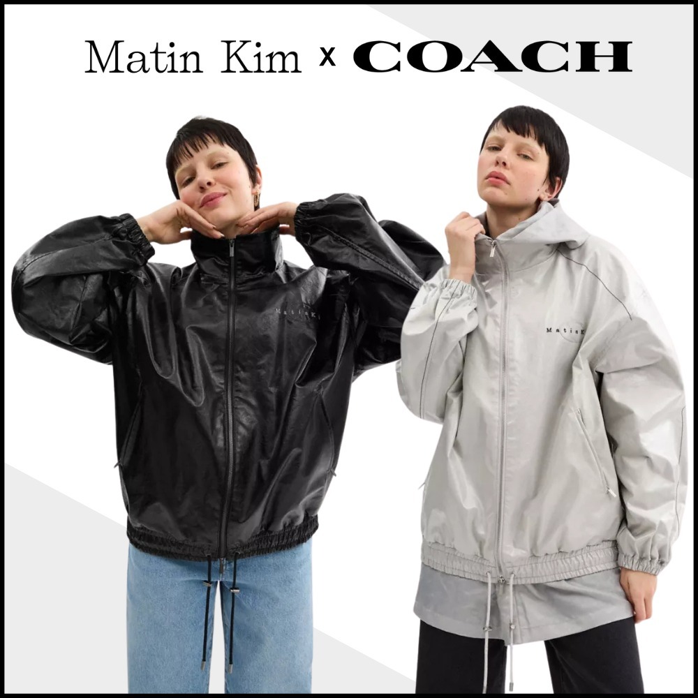 【Coach X Matin Kim】脱着レイヤードジャンパー★関税無し★