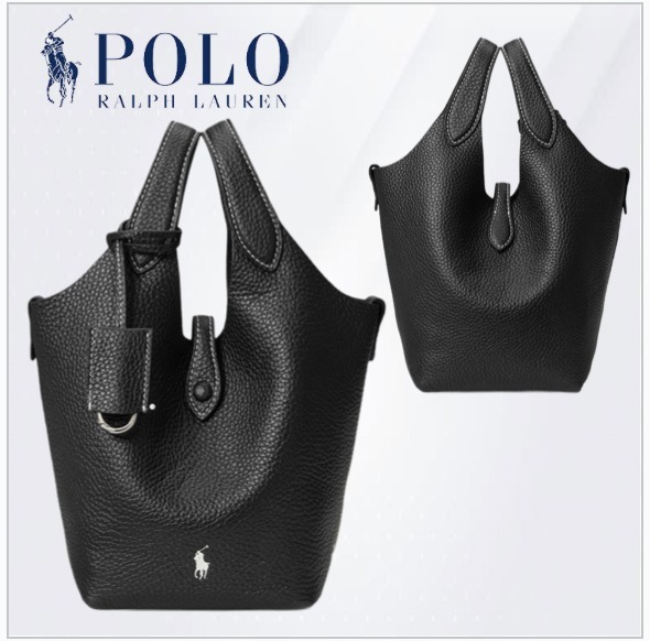 【Polo Ralph Lauren】ミニ・プレイ・レザー・トートバッグ