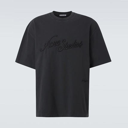 Acne Studios ロゴ コットン Ｔシャツ