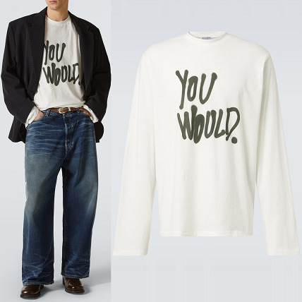 Acne Studios コットン ジャージー Tシャツ