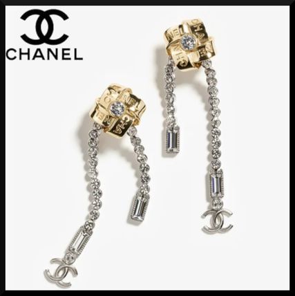 ラインストーン CHANEL(シャネル) ピアス(レディース) - 海外