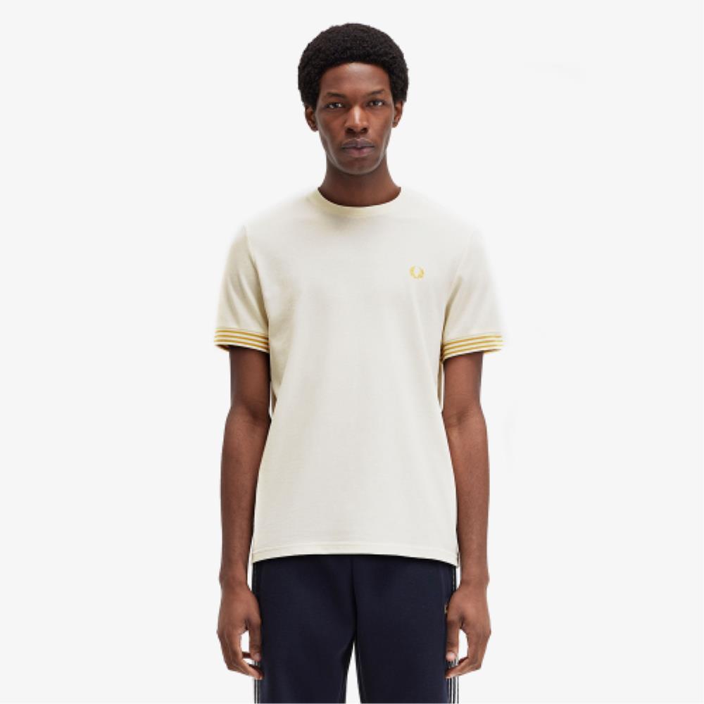 ★FRED PERRY★ Sharp Stripe Cuff T-Shirt R96 AFPM2437707R96