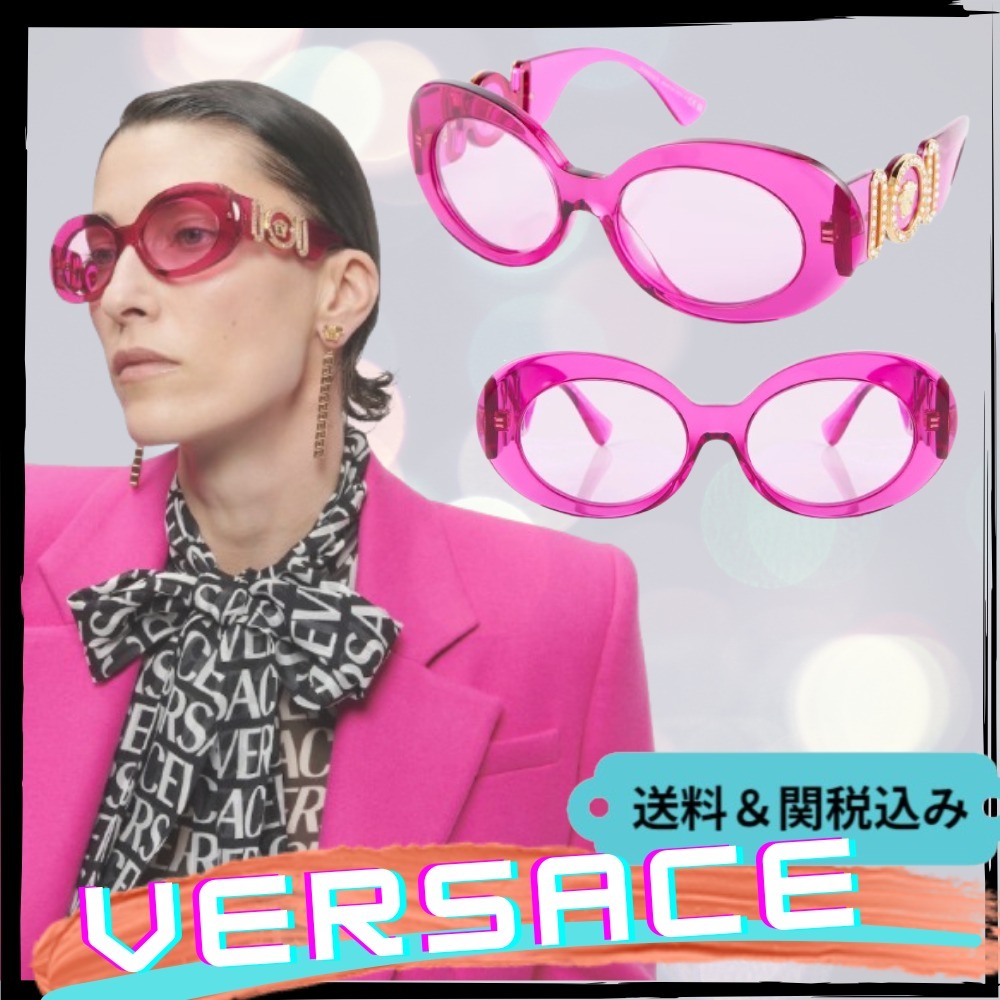 【Versace】ラウンドサングラス