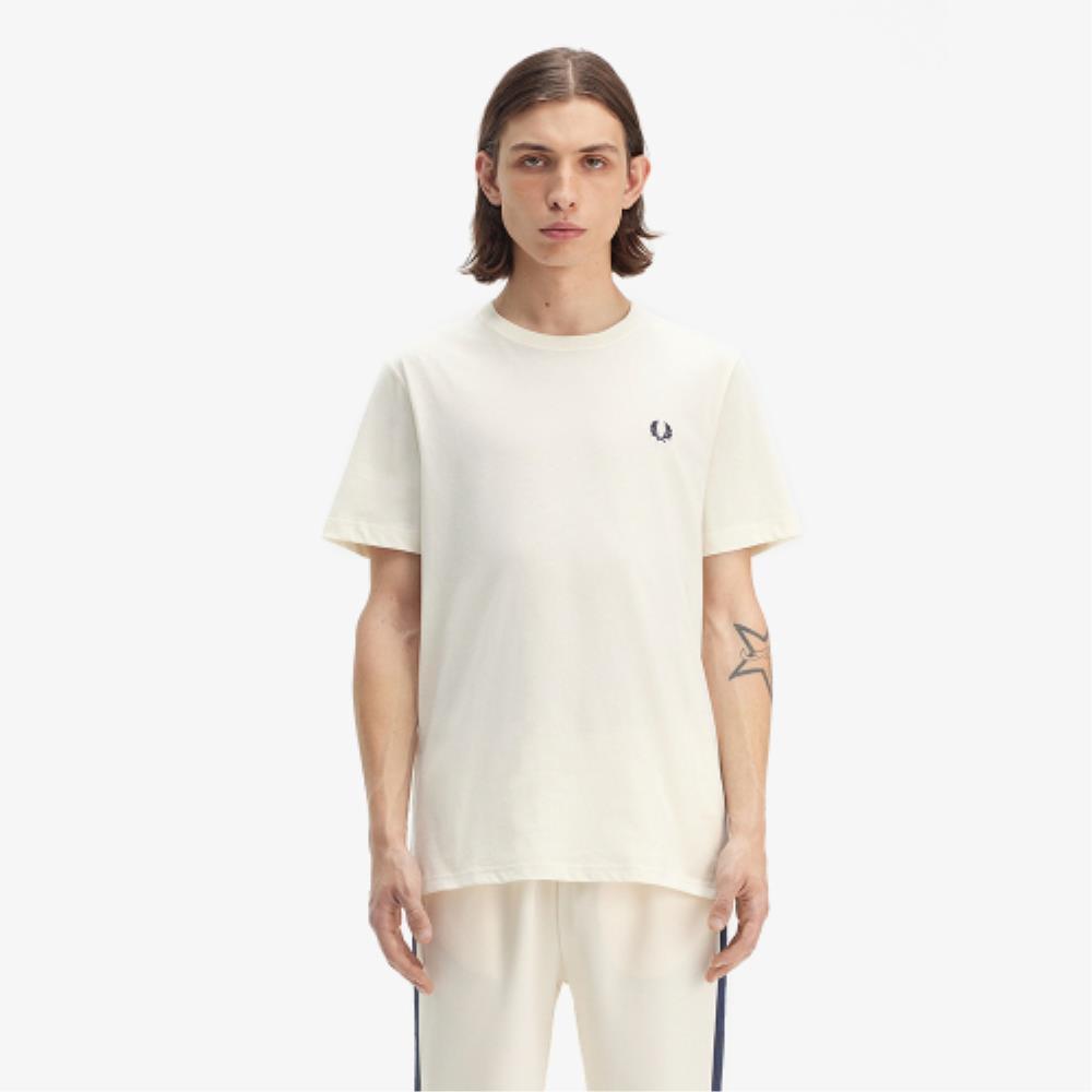 ★FRED PERRY★ Sport Crewneck T-Shirt Ecru AFPM2511600560