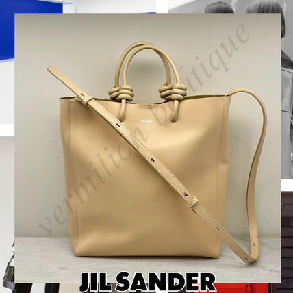 ジルサンダー☆GIRO TOTE MD トートバッグ ベージュ Jil Sander Giro(ジルサンダー ジロ) トートバッグ(レディース