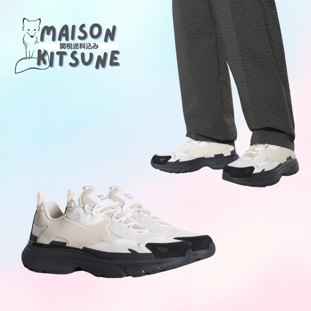 Maison Kitsune SORA ランナー スニーカー