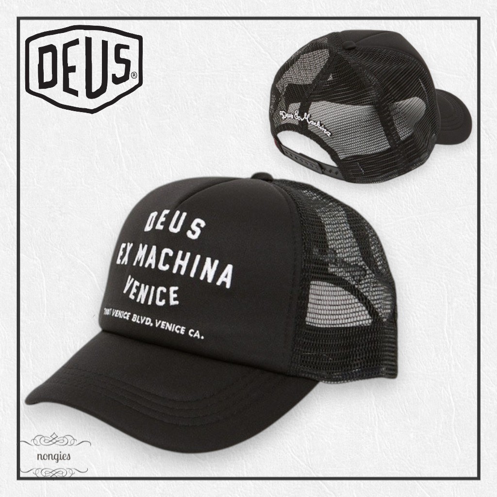 ★DEUS EX MACHINA★Venice Address Trucker メッシュ キャップ