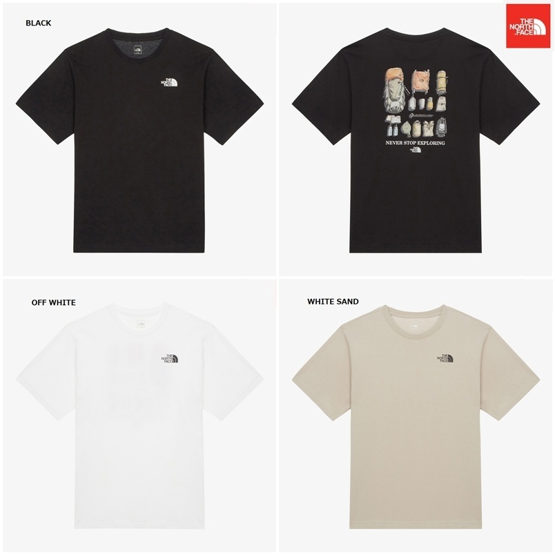 【新作】 THE NORTH FACE ★ 大人気 ★ M'S CAMP VIBE S/S R/TEE