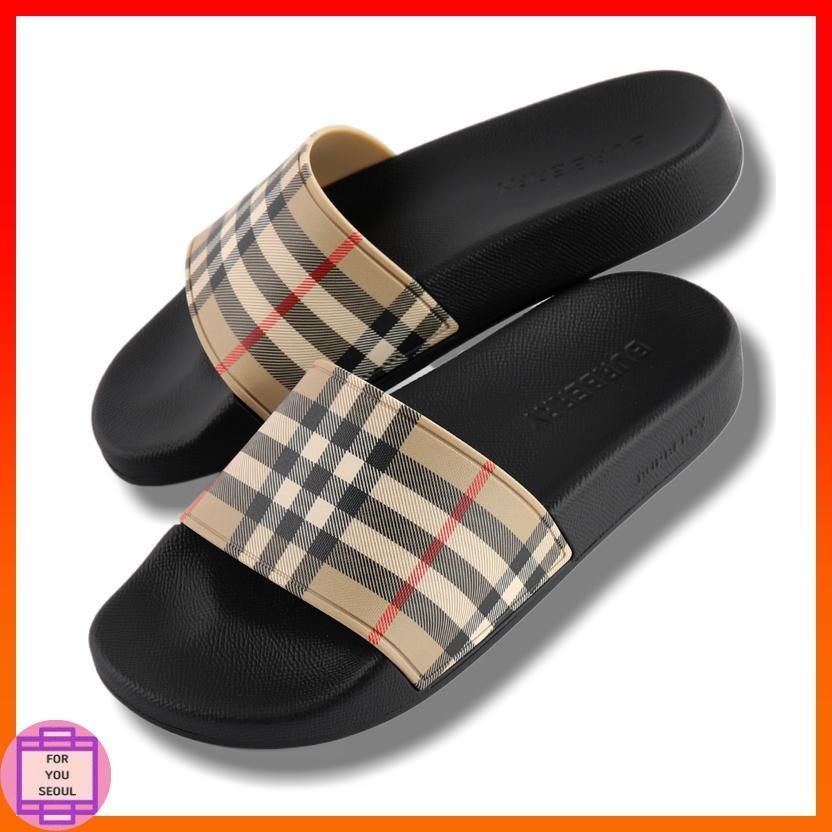 ★Burberry★ビンテージ チェック スライド