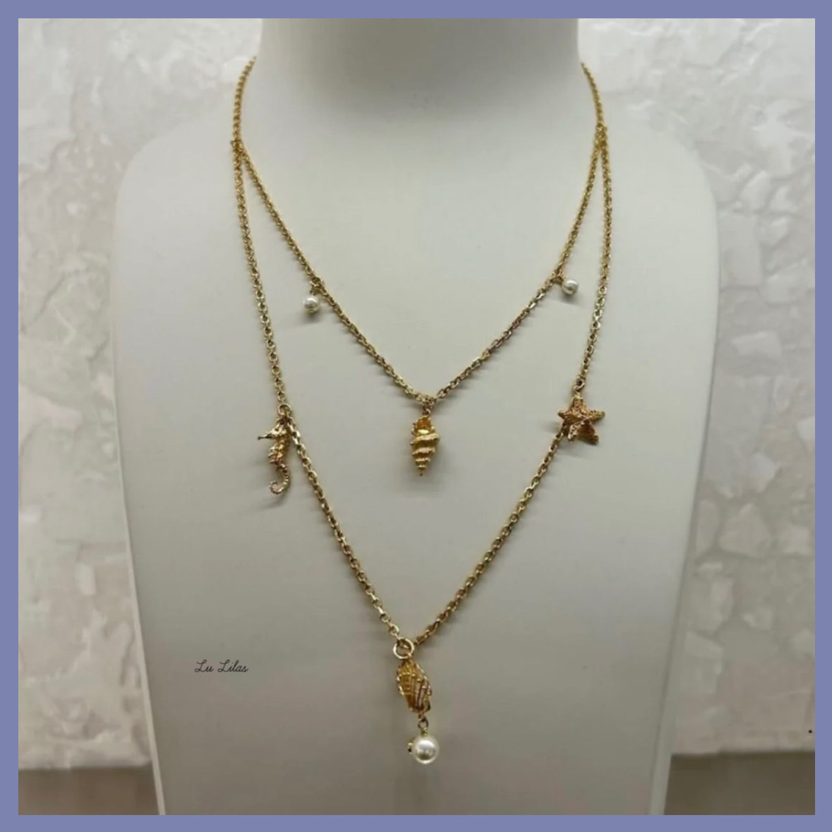 【国内発送♪おしゃれな2連】DIOR Cabinet d'Ete ネックレス