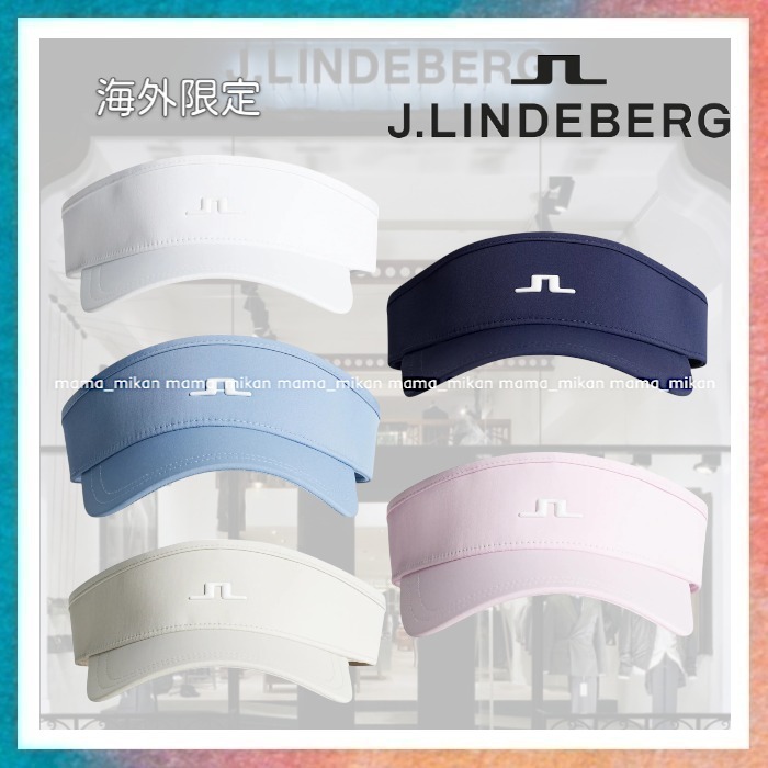 【J.LINDEBERG】洗練デザインが映えるYadaバイザー
