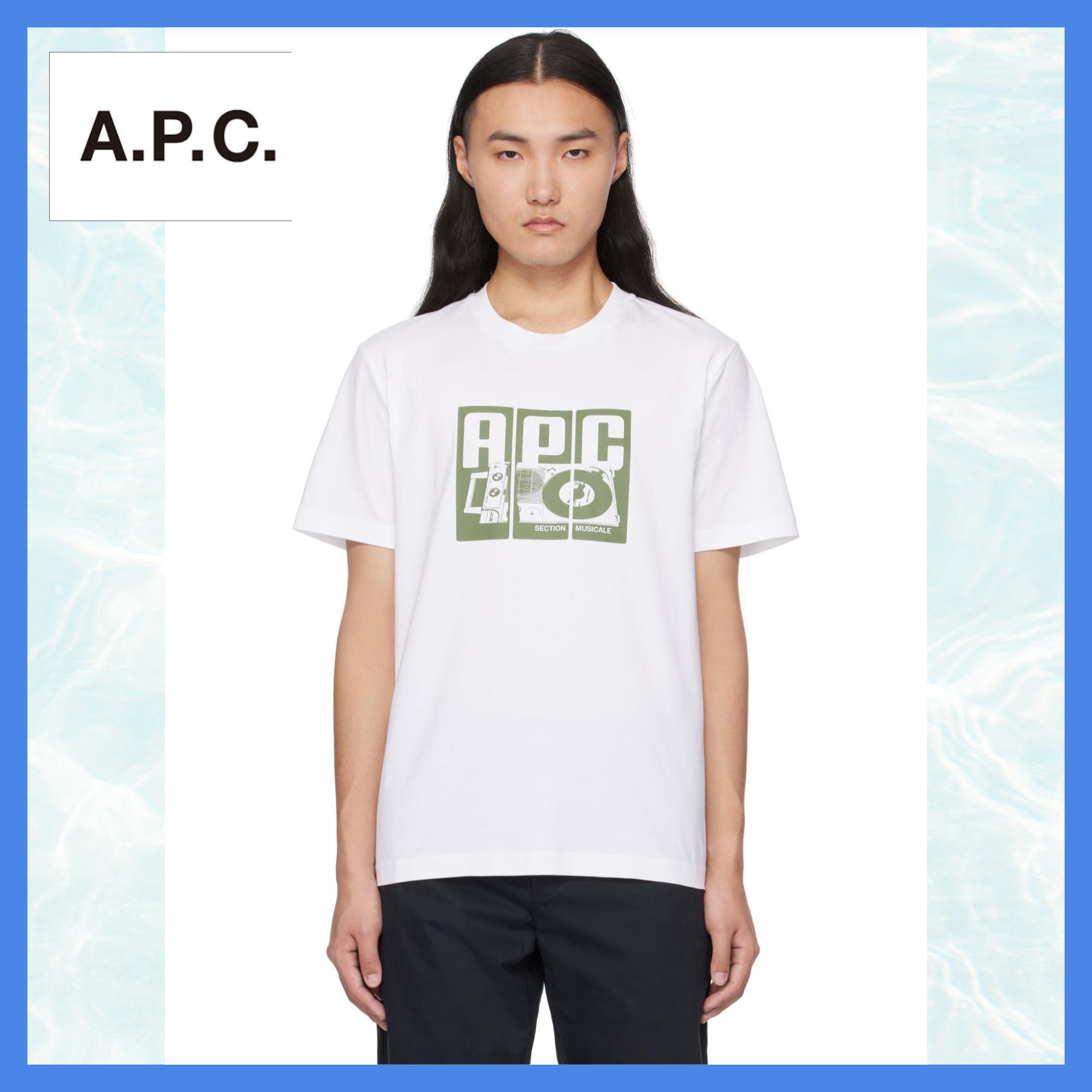 【A.P.C.】アーペーセーPlatine Tシャツ（ホワイト）