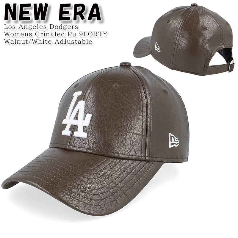 ニューエラ NEW ERA LA キャップ 帽子 9FORTY Walnut White