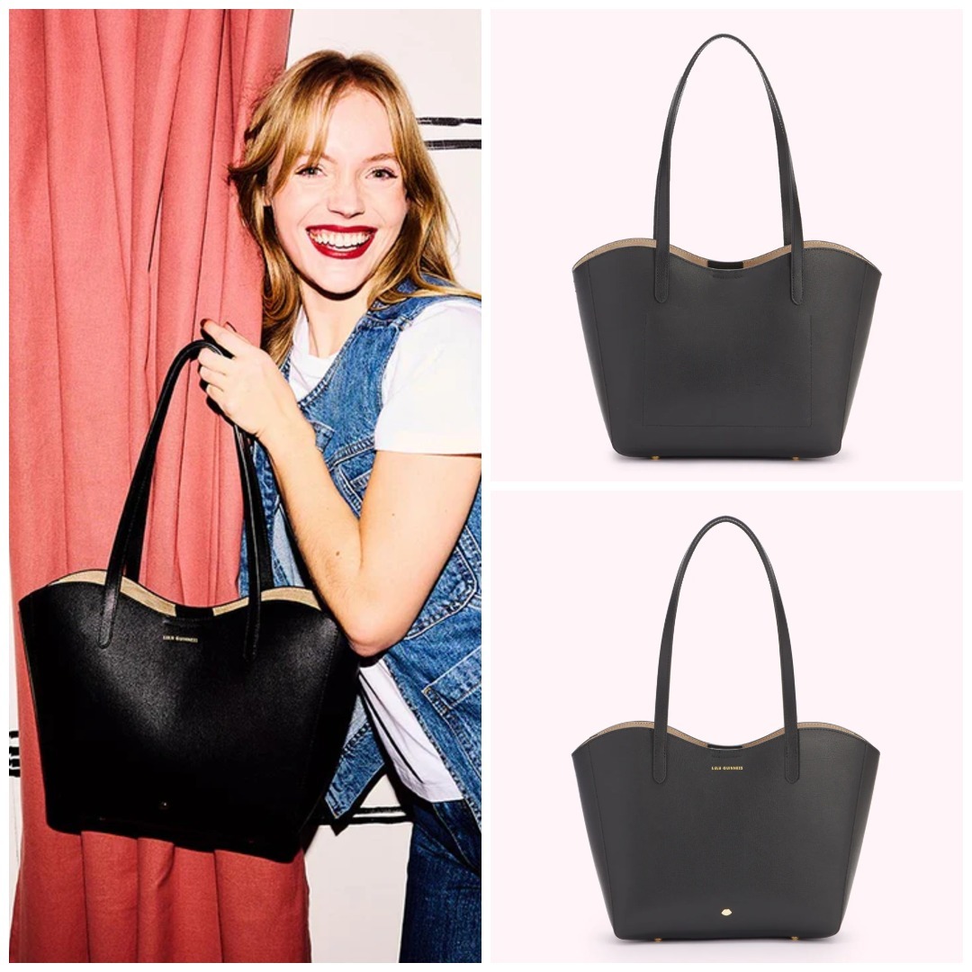 SALE《LULU GUINNESS》 DAISY 本革トートバッグ