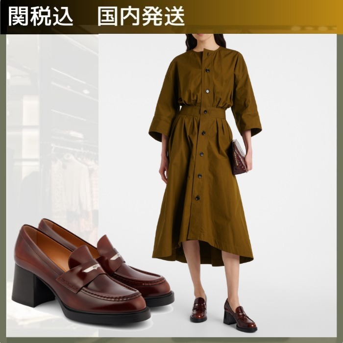 TOD'S/65 レザーローファーパンプス