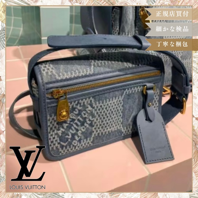 【持つだけでスタイルが決まる】LV Bosphore ショルダーバッグ