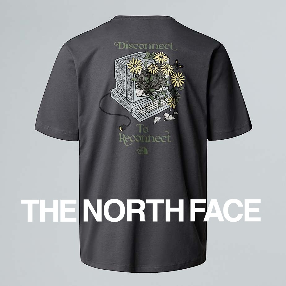 ★ドイツ発*THE NORTH FACE*新作*Connect Graphic Tシャツ/AG★