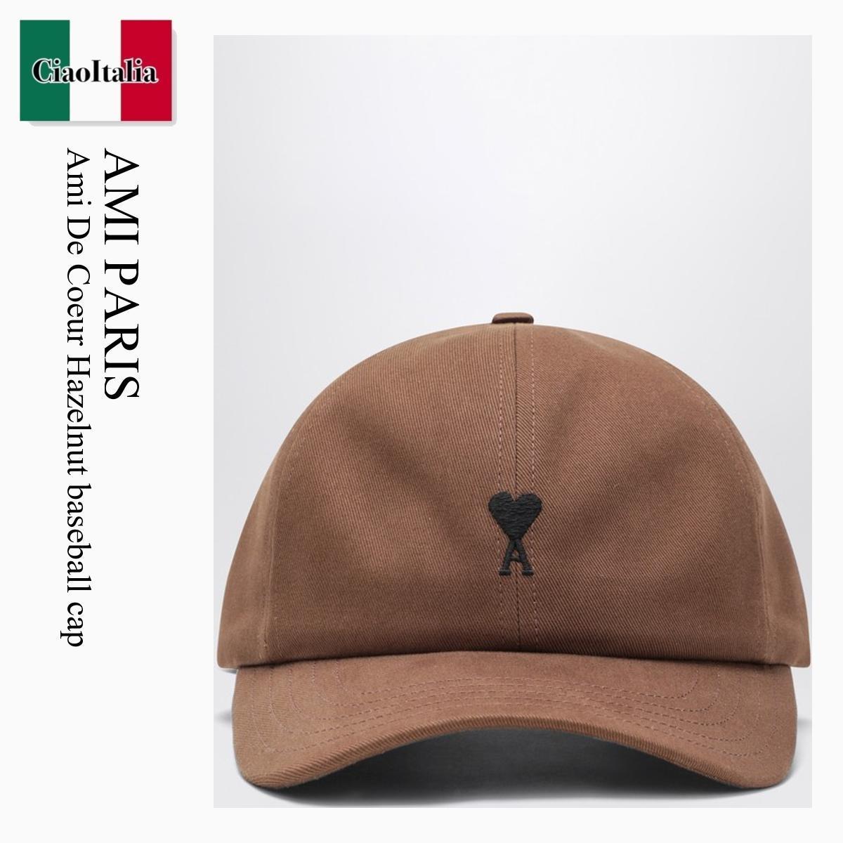 キャップ Ami Paris Ami De Coeur Hazelnut Baseball Cap
