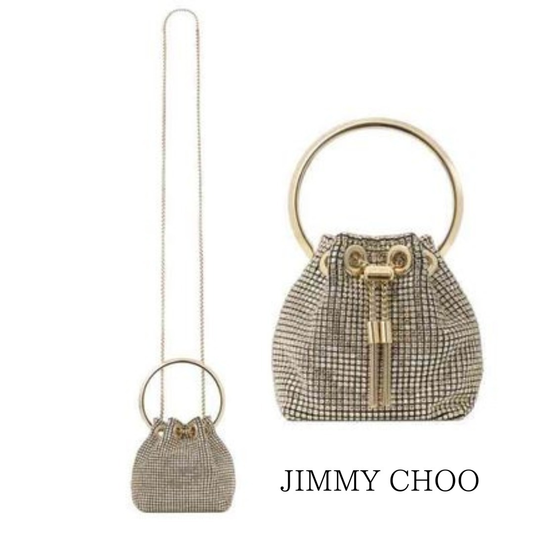 [Jimmy Choo] Micro Bon Bon クリスタル ミニ バッグ