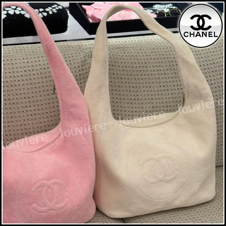 【コーデのアクセントに♪】CHANEL ビーチ タオル & バッグ