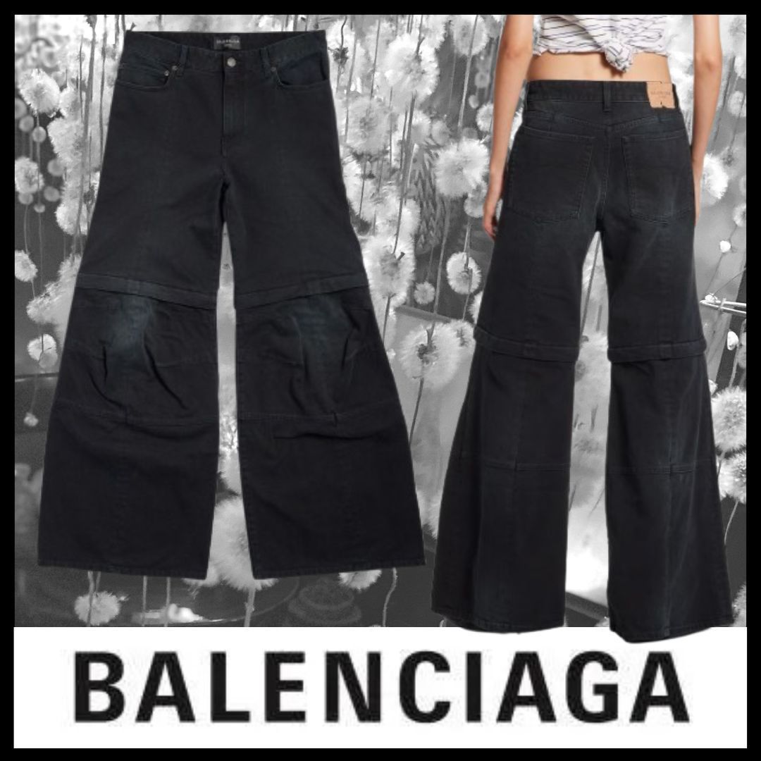 2025秋◆BALENCIAGA◆バレンシアガ フレア Cargo パンツ