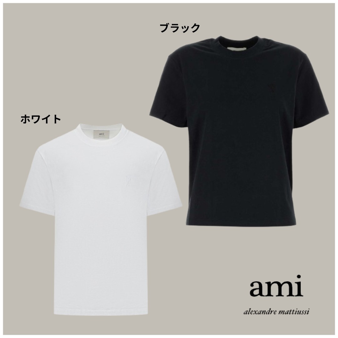 AMI PARIS アミ ド クール クルーネック Tシャツ