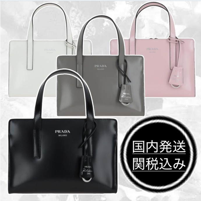 【国内発送】PRADA Re-Edition 1995 MINI レザー ハンドバッグ